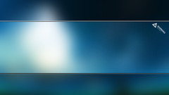 Minimalism blue background digital art