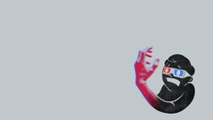 Minimalism cartoon hands