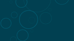 Minimalism digital art circle