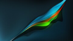 Minimalism digital art waveforms abstract lines shapes cgi