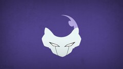 Minimalism Dragon Ball Frieza superhero Anime purple background