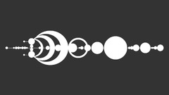 Minimalism gray digital art artwork gray background geometry