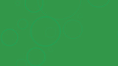 Minimalism Green circle