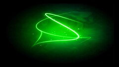 Minimalism Green digital art