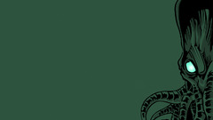 Minimalism horror artwork