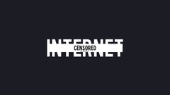Minimalism Internet censored Typography Simple Background