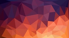 Minimalism low poly digital art