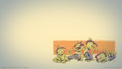 Minimalism orange white furry anthro