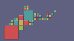 Minimalism Simple Background simple square