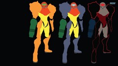 Minimalism video games samus aran metroid