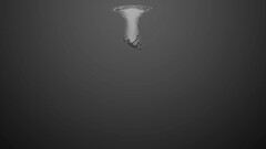 Minimalism water gray underwater Simple Background monochrome