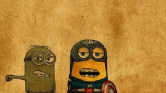 minions humor grunge Hulk captain america