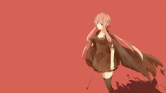 mirai nikki gasai yuno anime girls Simple Background Anime