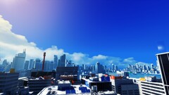 Mirror's Edge cityscape video games PC gaming