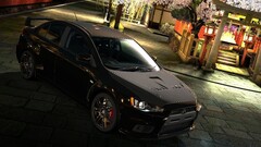 mitsubishi lancer Mitsubishi Lancer Evo X Gran Turismo Car night