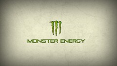 Monster Energy logo Simple Background