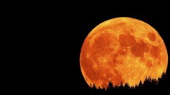 moon black Space night