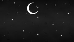moon moonlight white dark