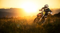 motocross vehicle Sport sunlight racing Plants numbers