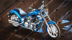 motorcycle vehicle blue