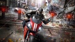 motorcycle watch dogs artwork video games