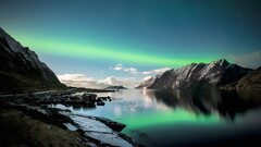 Mountains Lake nature landscape