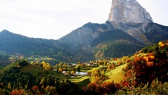 Mountains nature landscape fall