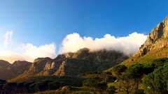 Mountains sky nature