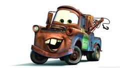 Movies Cars (movie) animated character truck buck teeth rust