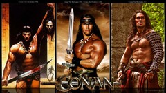 Movies Conan the Barbarian arnold schwarzenegger collage