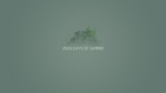 Movies Minimalism 500 Days Of Summer Simple Background