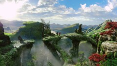 Movies oz: the great and powerful fantasy art digital art nature