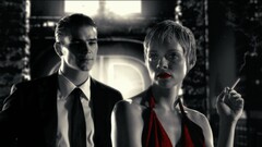 Movies Sin City selective coloring Josh Hartnett Cigarettes