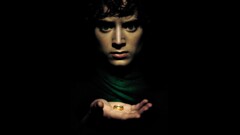 Movies the lord of the rings frodo baggins Elijah Wood black