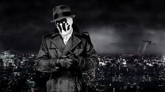 Movies Watchmen cityscape Rorschach