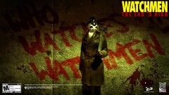 Movies Watchmen Rorschach graffiti Film posters