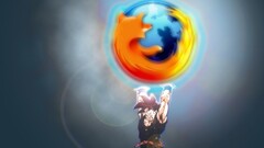 Mozilla Firefox Dragon Ball Z anime boys Anime arms up muscles