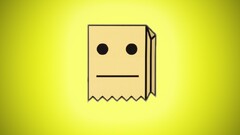 Mr. Fijiwiji yellow background Simple Background