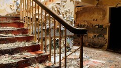 multiple display abandoned ruin