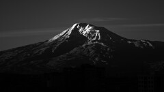 multiple display nature monochrome Mountains landscape