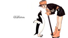 Murata Range Penguins anime girls white background Anime Animals