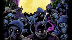 Music band creature skull