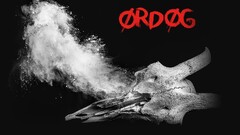 Music heavy metal skull Simple Background dust