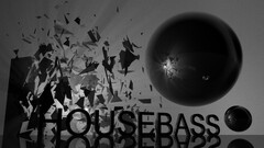 Music monochrome abstract Typography digital art