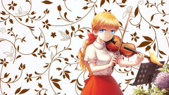 Music orchestra anime girls Anime