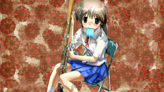 Music orchestra anime girls school uniform original characters