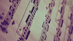 musical notes Music paper