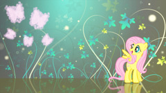 my little pony Fluttershy pink hair Turquoise