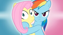 my little pony Fluttershy rainbow dash