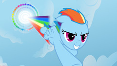 my little pony rainbow dash cartoon clouds explosion sparkles